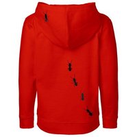 HANDGEDRUCKT "Ameisen" Kinder Zip Hoody Neutral