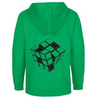 HANDGEDRUCKT "Rubi" Kinder Zip Hoody Neutral