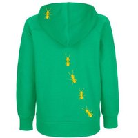 HANDGEDRUCKT "Ameisen" Kinder Hoody Neutral