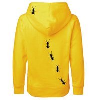 HANDGEDRUCKT "Ameisen" Kinder Hoody Neutral