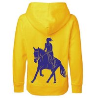 HANDGEDRUCKT "Galopp" Kinder Hoody Neutral