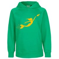 HANDGEDRUCKT "Meerjungfrau" Kinder Hoody Neutral