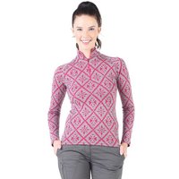 Woolona Langarmshirt - VENUS - 100% Merinowolle (Zip)