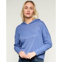 Alma & Lovis Softer Ringel-Melange-Hoodie aus 100% Bio-Baumwolle | Melange Hoodie