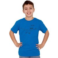 HANDGEDRUCKT "Not Today..." Unisex Kinder T-Shirt Earth Positive