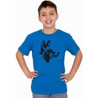 HANDGEDRUCKT "Reineke Fuchs" Unisex Kinder T-Shirt Earth Positive