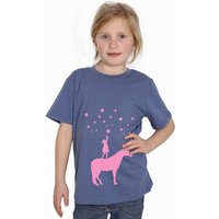 HANDGEDRUCKT "Wünsche" Unisex Kinder T-Shirt Earth Positive