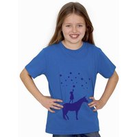 HANDGEDRUCKT "Wünsche" Unisex Kinder T-Shirt Earth Positive