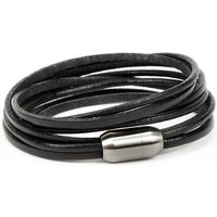Simaru Echtleder- /Wickelarmband für Damen & Herren mit Magnetverschluss