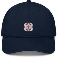 PepMelon Frühlingsvögel - 3D gestickte Bio-Baseballmütze, Baseball Cap Birds