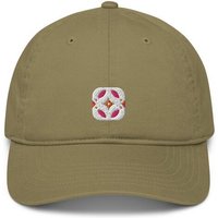PepMelon Frühlingsvögel - 3D gestickte Bio-Baseballmütze, Baseball Cap Birds