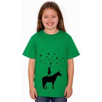 HANDGEDRUCKT "Wünsche" Unisex Kinder T-Shirt Earth Positive