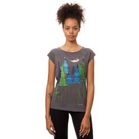 FellHerz Damen T-Shirt Wood Girl aus 100% Biobaumwolle