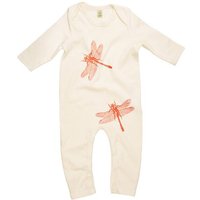 HANDGEDRUCKT "3Azurjungfern" Baby Jumpsuit Earth Positive