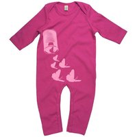 HANDGEDRUCKT "Butterfly01" Baby Jumpsuit Earth Positive