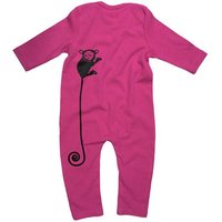 HANDGEDRUCKT "Teeny Weeny Goblin" Baby Jumpsuit Earth Positive