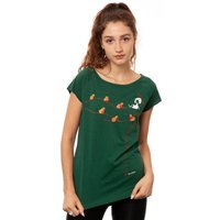 FellHerz Damen T-Shirt Spatzerl aus 100% Biobaumwolle