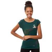 FellHerz Damen Raglan T-Shirt Ommm aus 100% Biobaumwolle