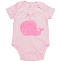 HANDGEDRUCKT "Wal" Baby Body Earth Positive