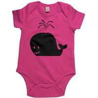 HANDGEDRUCKT "Wal" Baby Body Earth Positive