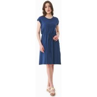 ORGANICATION Jerseykleid aus Bio-Baumwolle und Leinen