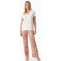 ORGANICATION Jerseyhose aus LENZING ECOVERO mit Blumenmuster