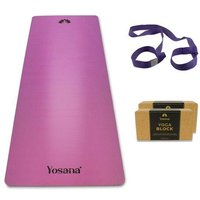 Yosana Yogamatten Starter Set 4-Teilig