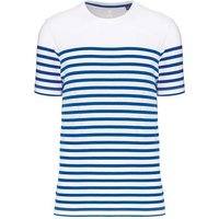 YTWOO Nachhaltiges Herren-T-Shirt mit Rundhalsausschnitt im Marine-Stil
