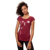 FellHerz Damen Raglan T-Shirt Schaukelmädchen aus 100% Biobaumwolle