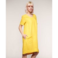 Alma & Lovis Legeres Kleid mit V-Ausschnitt aus reinem Leinen | Linen V-Neck Dress