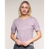 Alma & Lovis Lässiges Shirt aus leichter Bio-Baumwolle / EcoVero | Flame T