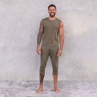 Jaya ALI TENCEL - Herren - Lässig bequeme 3/4 Hose für Männer mit etwas tieferem Schnitt, Seitentaschen