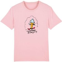 Spangeltangel T-Shirt "Eis", T-Shirt, Bio-Baumwolle, Eiswaffel, Unisex, Sommer