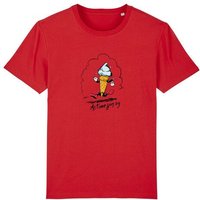 Spangeltangel T-Shirt "Eis", T-Shirt, Bio-Baumwolle, Eiswaffel, Unisex, Sommer