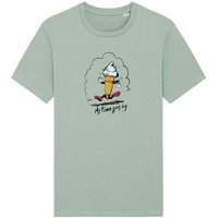 Spangeltangel T-Shirt "Eis", T-Shirt, Bio-Baumwolle, Eiswaffel, Unisex, Sommer