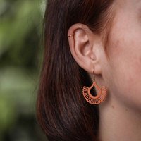 feinformart Ohrringe / Ohrhänger aus Holz - Boho
