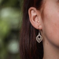 feinformart Ohrringe / Ohrhänger aus Holz - Mindful mini