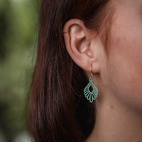 feinformart Ohrringe / Ohrhänger aus Holz - Mindful mini