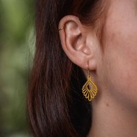 feinformart Ohrringe / Ohrhänger aus Holz - Mindful mini