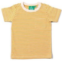 Little Green Radicals Kinder T-Shirt mit gelben Streifen – Fairtrade & GOTS-zertifiziert