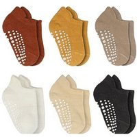 bistyle Sneakersocken ABS 6 Paar für Babys Jungen und Mädchen Babysocken Kurzsocken