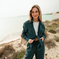 NORDLICHT Leinen Bluse aus 100% Leinen CILIA