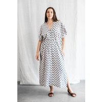 Jyoti - Fair Works Baumwoll Kaftankleid Rishi