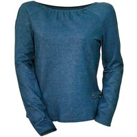 körber mode Raglanpullover Bio in Jeansoptik mit coolen Details