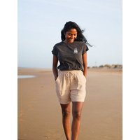 FUXBAU Frauen Stay Salty T-Shirt - salzschwarz
