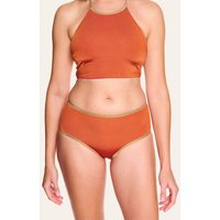 MYMARINI Wendbare Shorts Shine mit Shape-Effect aus ECONYL