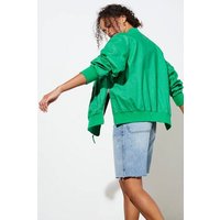 LangerChen Jacket Winton - Boyfriend Bomberjacke aus Leinen