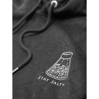 FUXBAU Stay Salty Hoodie - salzschwarz
