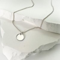 MOANINA Kette Coin Felicia - 925 Silber/18k Gold Vermeil - 3 Längen