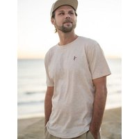 FUXBAU Männer fux T-Shirt - highlights beige